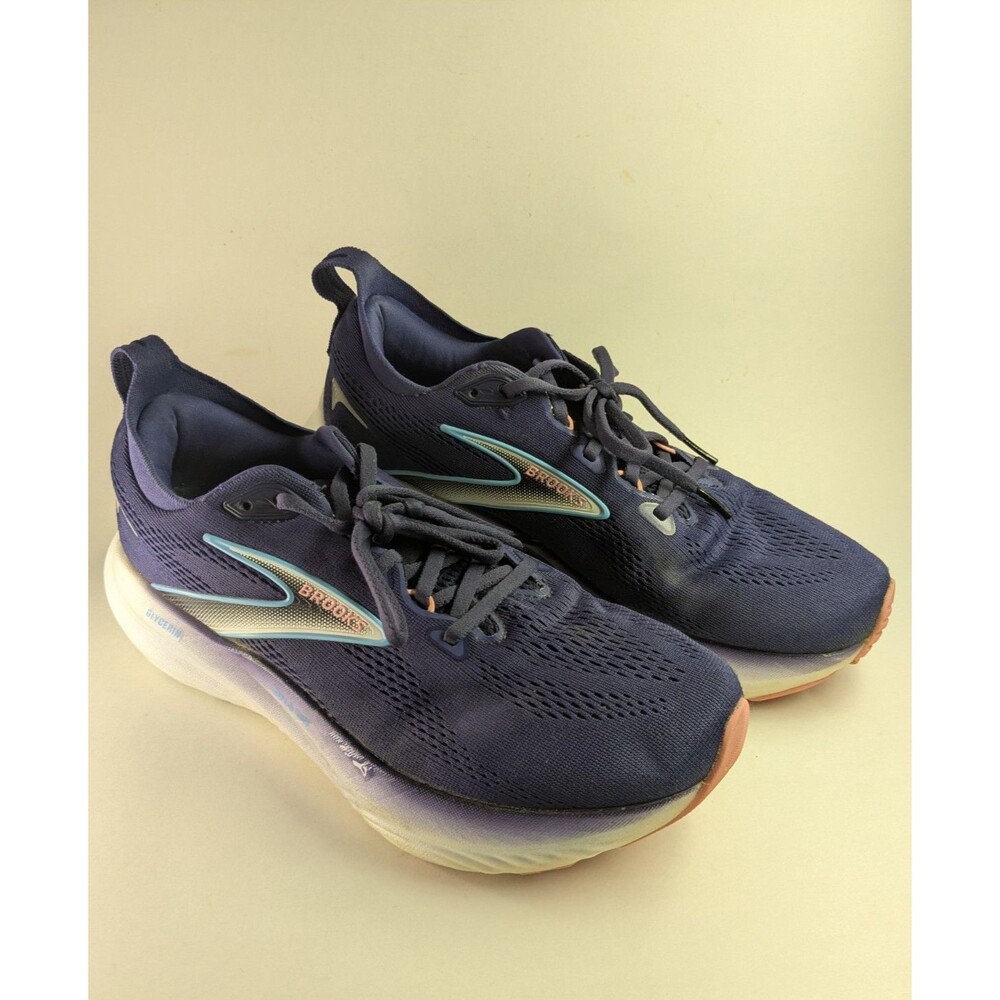 Brooks Glycerin 22 Women's 9.5 B Medium Blue Cushioned Running Shoes 1204341B429